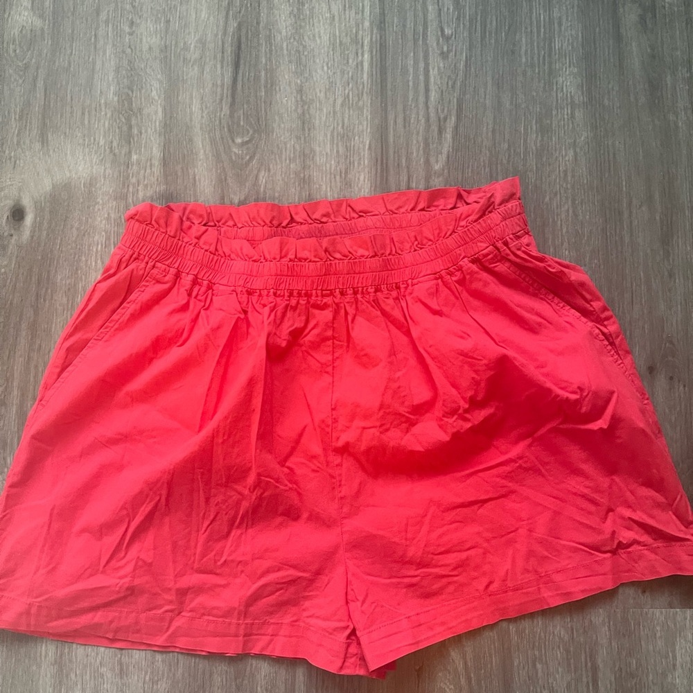 Nwot monrow paper bag shorts